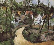 Paul Cezanne Road corner France oil painting artist